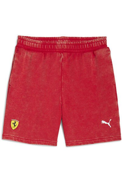 Puma Dětské teplákové kraťasy Scuderia Ferrari Sportswear