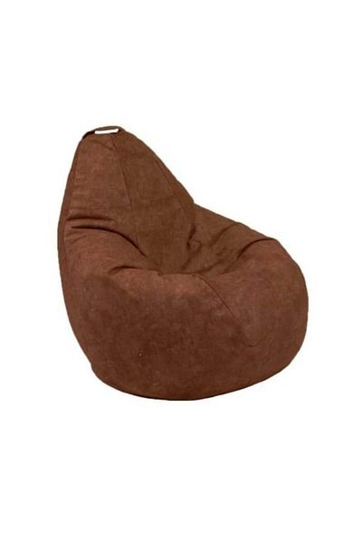 Pufrelax Fotoliu Nirvana Hobbit, Material Textil - Terra