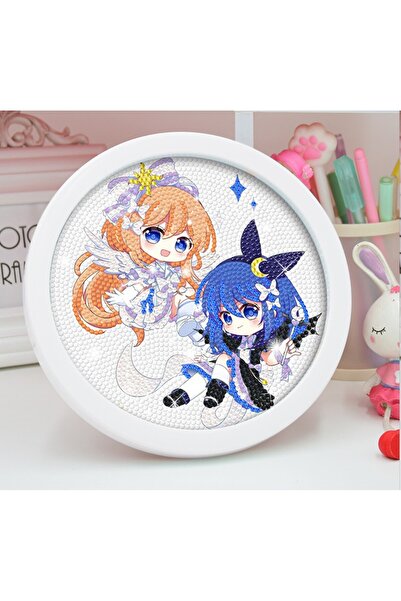 mentaş grup Boncuklu Kristal Taşlı Mozaik Elmas Boyama Prenses Model Çocukla ...