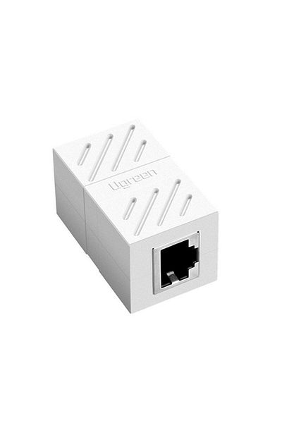Ugreen Conector cablu de rețea RJ45 cu pereche torsadă, alb
