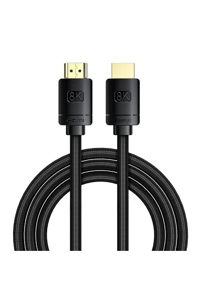 Baseus Kabel video HDMI High Definition Series 8K 2m - czarny