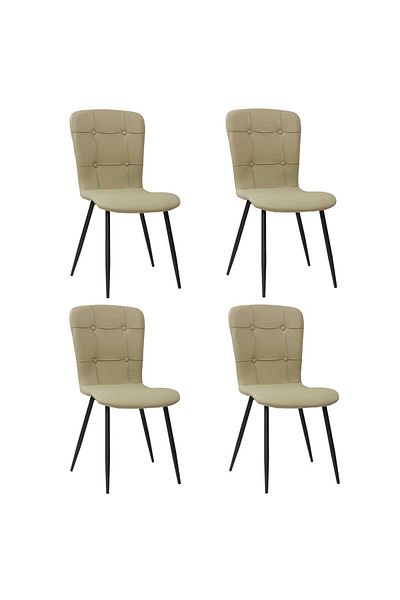 ARTA DOOR Set of 4 Luca Eco-Leather Chairs