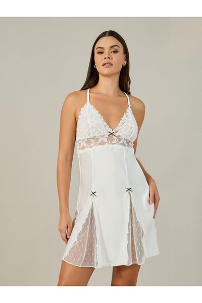 Styli Lace Babydoll Lingerie