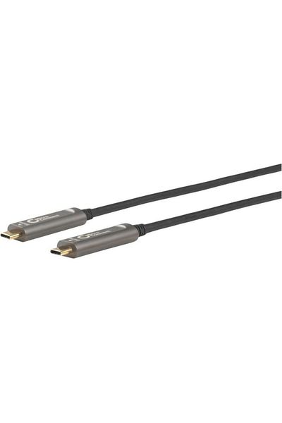 MicroConnect Cablu video USB-C premium cu fibră optică