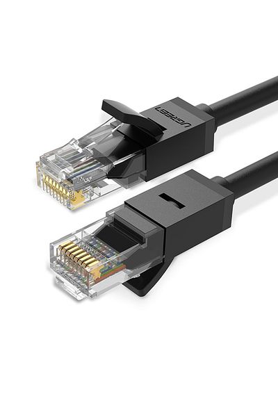 Ugreen Cablu de conectare LAN U/UTP Cat. 6 1000Mb/s 15m negru