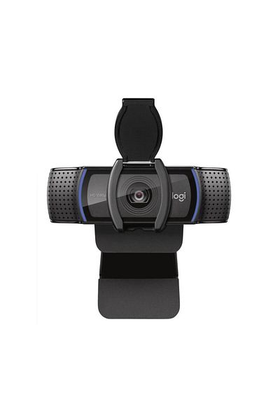 logitech C920e HD 1080p kamera internetowa 3 MP 1920 x 1080 pikseli USB 3.2 Gen 1 Czarna, 960-001384