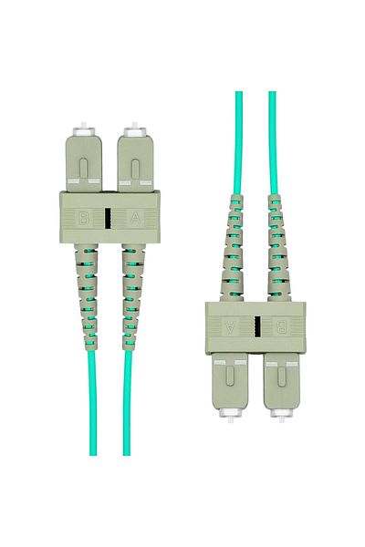 ProXtend Cablu fibră optică SC-SC UPC OM4 Duplex MM 1.5M, FO-AQSCSCOM4D-0015