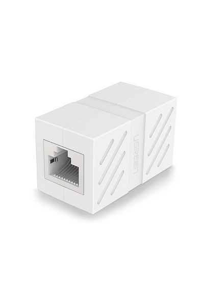 Ugreen Conector cablu de rețea RJ45 cu pereche torsadă, alb