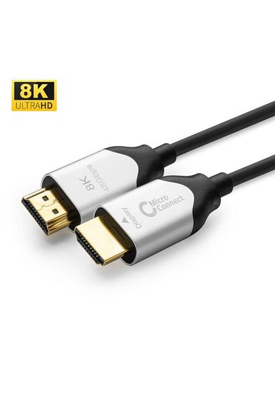 MicroConnect Cablu fibră optică HDMI 2.1 premium, 15 m