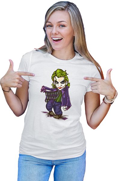 OEM Tricou Femei Joker Boom Smile Inventor Clown Arthur Fleck