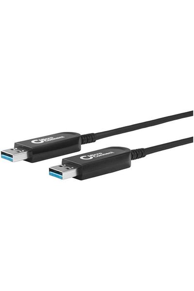 MicroConnect Cablu USB 3.0 A cu fibră optică premium
