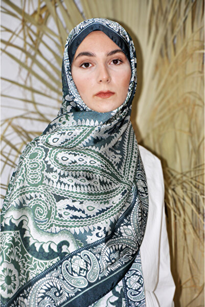 MSCARFS Persian Road Pattern Janjan Silk Shawl