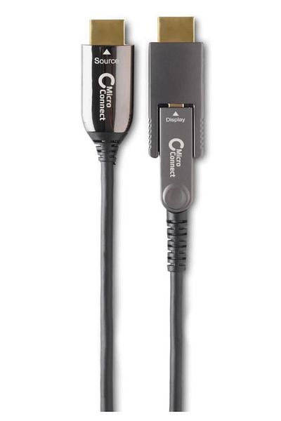 MicroConnect Cablu HDMI premium cu fibră optică 50m