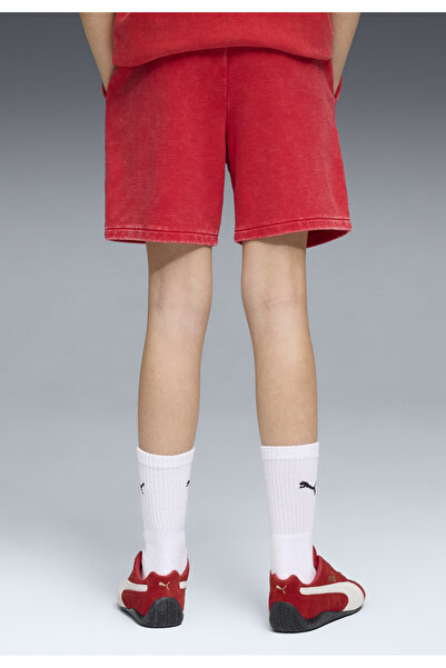 Puma Dětské teplákové kraťasy Scuderia Ferrari Sportswear