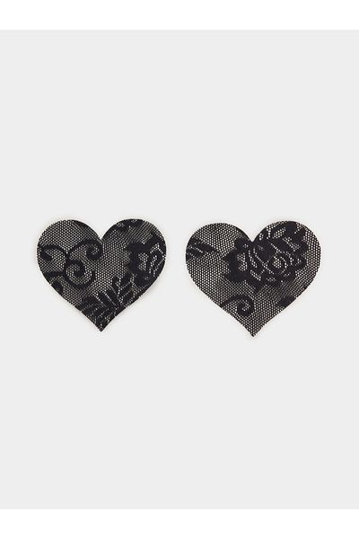 Styli Pack of 5 - Lace Heart Shape Cover