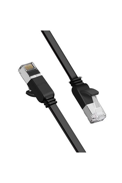 Ugreen Cablu de rețea Ethernet plat, cablu patch cord, RJ45 Cat 6 UTP, 1000 Mbps, 0,5 m