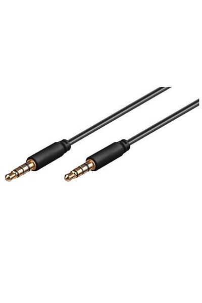 MicroConnect 3.5mm (4-pin stereo) Minijack cienki