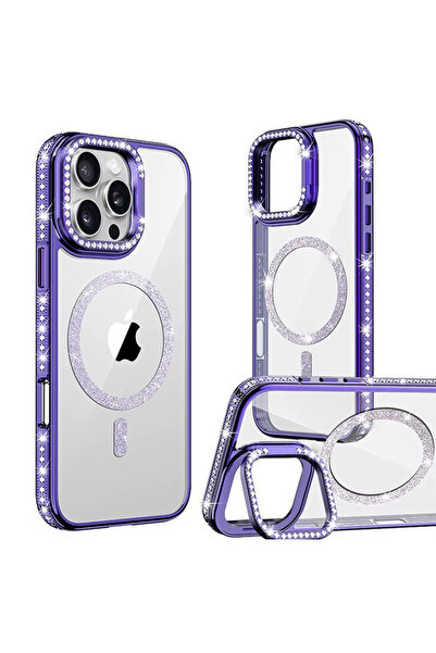 REDz Accessories Θήκη MagSafe από κρύσταλλο, στήριξη κάμερας, iPhone 16 Pro, ...