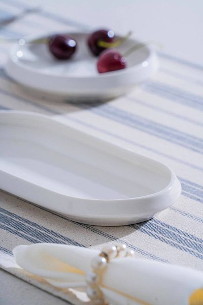 ACAR Rumi Oval Boat Plate - 23 cm
