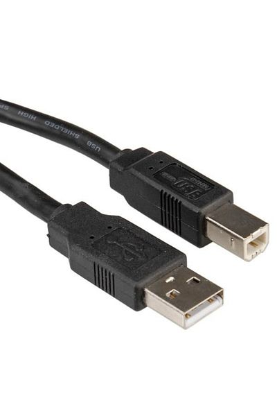 Inna marka Kabel Roline USB 2.0 Typ A-B 0.8 m 6ASFTP-03GR, 11.02.8808