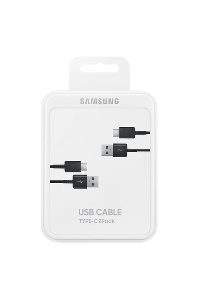 Samsung 2 x Kabel przewód USB - USB-C 480Mb/s 5A 1.5m czarny ZESTAW 2szt