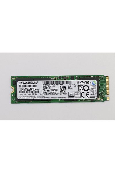 LENOVO pamięć SSD 256GB M.2 PCIe3x4, 00UP436