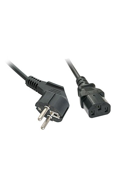 Inna marka Kabel zasilający Lindy 2M Schuko kątowy do C13, 30335