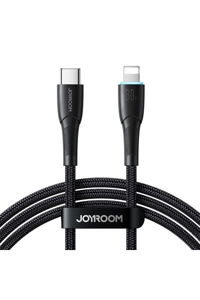 Joyroom Cablu de alimentare pentru iPhone seria Starry USB-C - Lightning 30W 1m negru