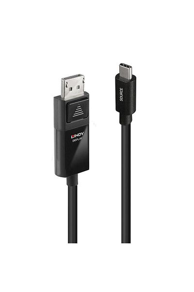 Inna marka Kabel adaptera Lindy 1m USB-C do DisplayPort 8K60, 43341