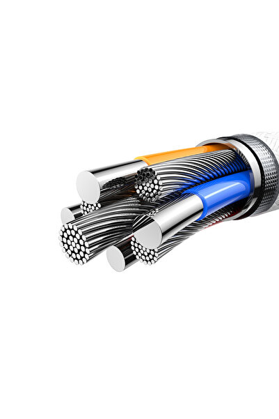 Joyroom Cablu USB-C la iPhone Lightning de 30W, seria Cutting-Edge, 1,2 m - Gri