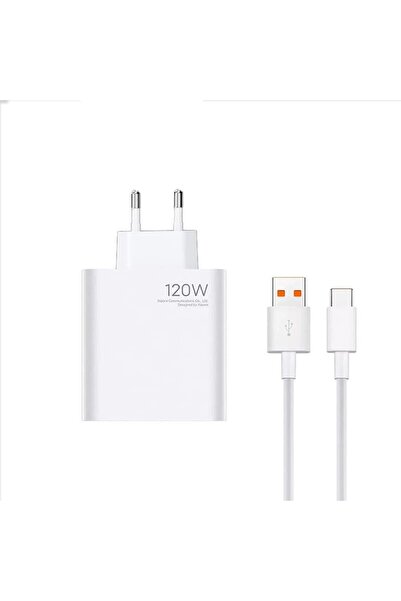 Genel Markalar Tecno Spark 10 Pro Uyumlu 120W Type-C Kablolu Turbo Ev Tipi Şa...