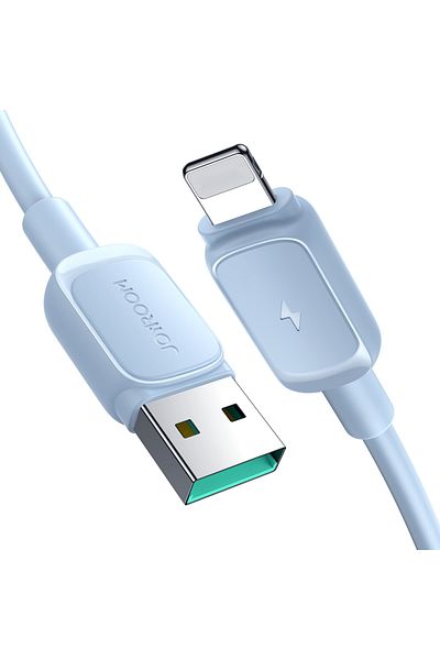Joyroom Cablu iPhone USB-A - Lightning 2.4A 1.2m albastru