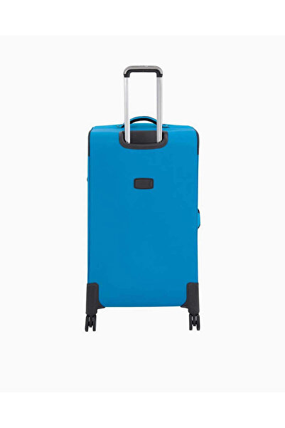 U.S. Polo Assn. 4 Tekerlekli Cepli Orta Boy Kumaş Valiz