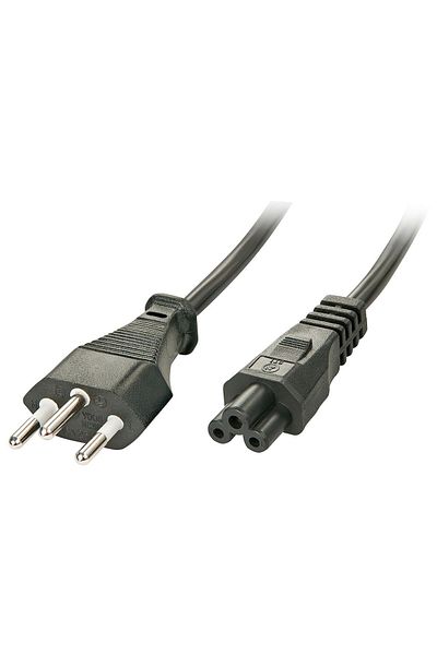 Inna marka Kabel zasilający Lindy czarny 2 m, złącze C5, 30412