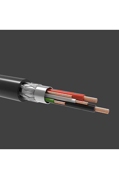 Ugreen Kabel przewód do drukarki skanera USB-B - USB-A 2.0 10m czarny