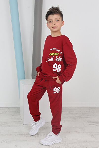 Toontoy Boy Just Tnty Printed Tracksuit Set