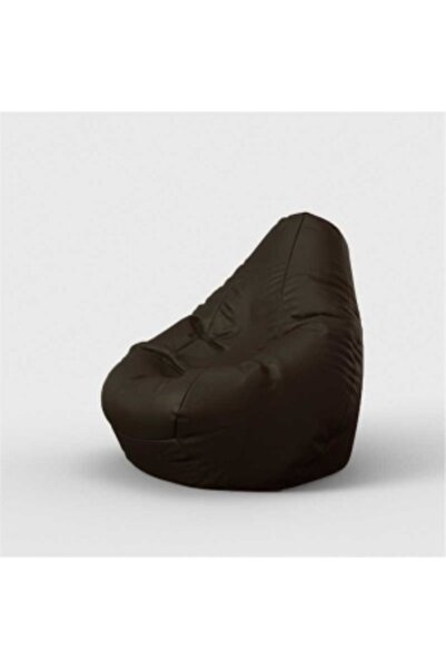 Pufrelax Fotoliu Nirvana Hobbit, Material Piele ecologica - Chocolate