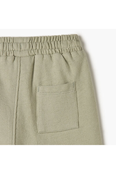 giggles Solid Shorts with Drawstring Closure and Pockets