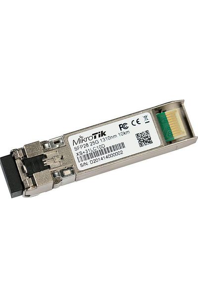 Inna marka Modul MikroTik SFP/SFP+/SFP28 1/10/25G SM 10km 1310nm XS+31LC10D, fibră optică, 25000 Mbit/s, SFP28