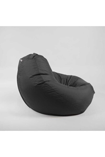 Pufrelax Fotoliu Nirvana Gigant, Material impermeabil - Gri inchis