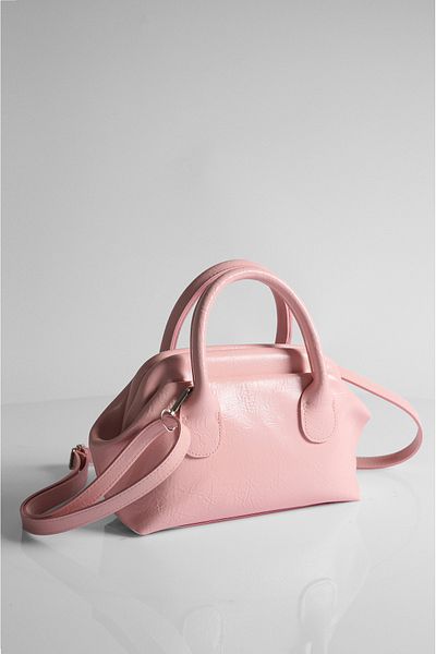 DENSİLA Women's Pink Long Strap Hand and Shoulder Bag