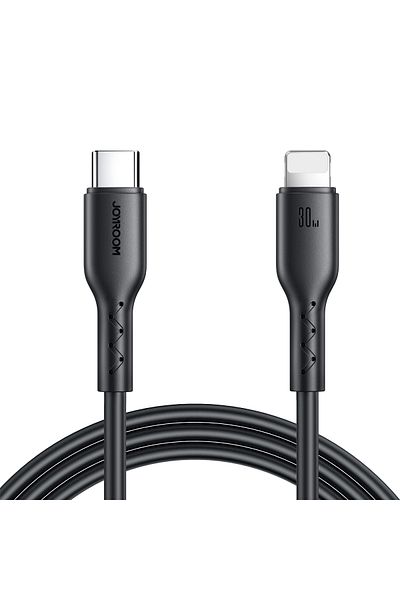 Joyroom Cablu de încărcare pentru iPhone seria Flash-Charge USB-C - Lightning 30W 1m negru