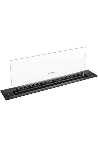 Bosch شفاط هواء هابط من السلسلة 8، 80 سم، 30 وات، زجاج شفاف أسود DDW88MM60B