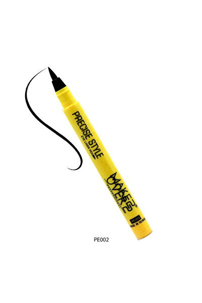 Makeover22 قلم كحل سائل لتحديد العين الدقيق المقاوم للماء من ميك اوفر22-PE002