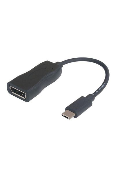 Inna marka Garbot USB3.1 C-DP M/F, Czarny, 15cm, 31.20.9006