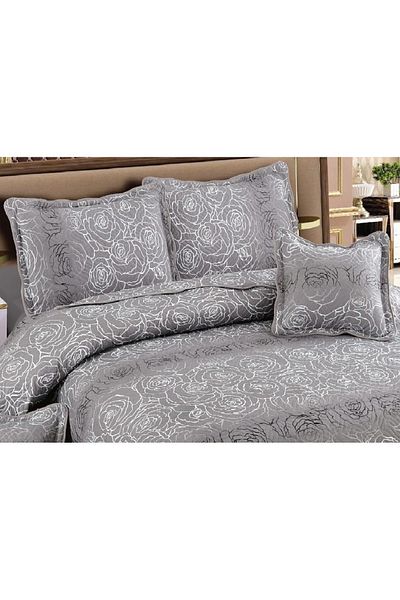 CHIRASO Fine Cotton Duvet Cover Set, Duvet Cover 230x250cm, 2 Pillowcases 60x80cm, 2 Pillowcases 55x55cm