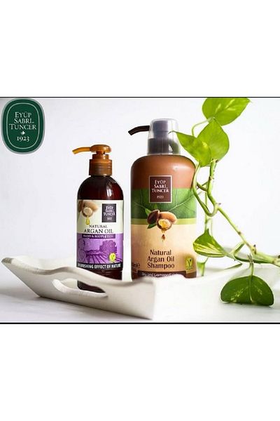 Eyüp Sabri Tuncer Eyüp Sabri̇ Tuncer Natural Argan Oil Shampoo and Hand and Body Cream