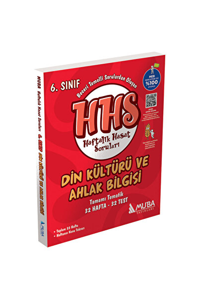 Muba Yayınları 6.sınıf Din Kültürü Haftalık Hasat Soruları Hhs