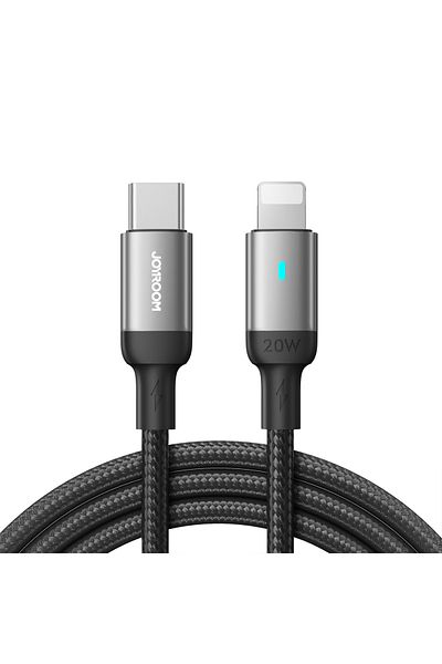 Joyroom Cablu iPhone USB-C - Lightning Seria A10 20W 1.2m negru