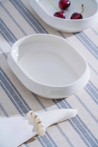 ACAR Rumi Oval Boat Plate - 16 cm